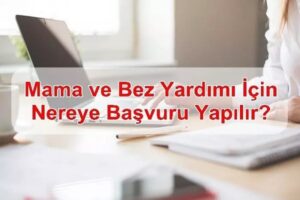 Mama ve Bez Yardımı Başvurusu Nasıl Yapılır? Mama Bez Yardımı Başvurusu E-Devlet