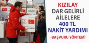 Kızılay Gıda Yardımı Başvurusu Nasıl Yapılır?