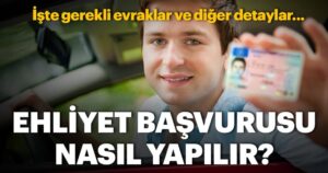 Ehliyet Başvurusu Nasıl Yapılır? Ehliyet Kursu Fiyatları?