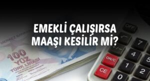 Emekli Çalışırsa Maaşı Kesilir Mi?