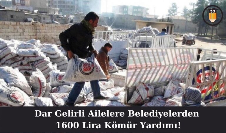 1600 TL Kömür Yardımı. Kimler Başvurabilir?