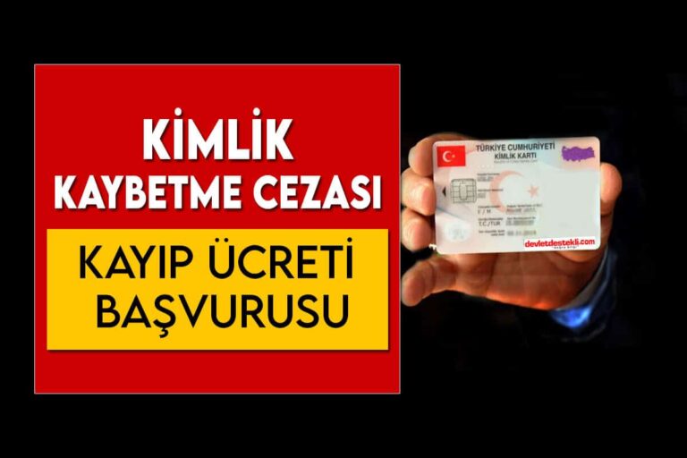 Kayıp Kimlik Başvurusu Nasıl Yapılır? Kayıp Kimlik Ücreti