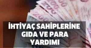 Yardım Başvuru Formu ve Yardım Sorgulama E-Devlet