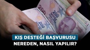 Kış Desteği Başvurusu Nasıl Yapılır? Kış Desteği Başvuru Formu