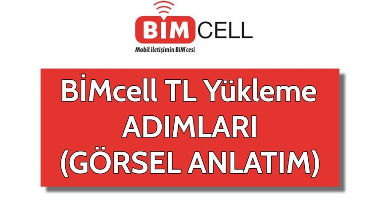 BİMCELL TL Yükleme BİMCELL İnternet Paketleri