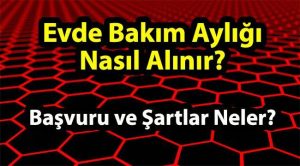 Evde Bakım Maaşı Başvuru Formu ve Başvuru Şartları