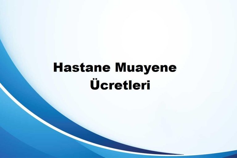 SGK Muayene Katılım Payı Ne Kadar? Muayene Katılım Payı Sorgulama