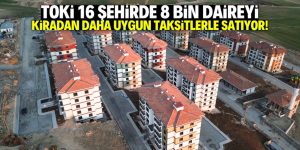 TOKİ, Kiradan Daha Düşük Taksitlerle 8 Bin Konutu Satışa Sunuyor! Bu Fırsat 16 Şehirde Geçerli!