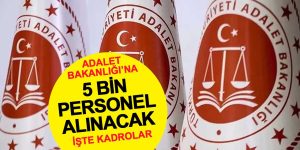 Adalet Bakanlığı 5 Bin Yeni Personel Alacak: Başvuru Tarihleri, Kadro Dağılımı ve Şartlar Belli Oldu