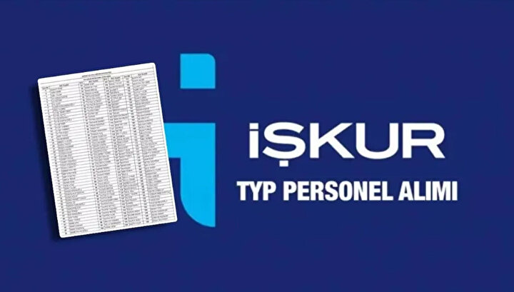 7 Şehirde 830 Personel Alımı! İŞKUR TYP İlanları Yayında